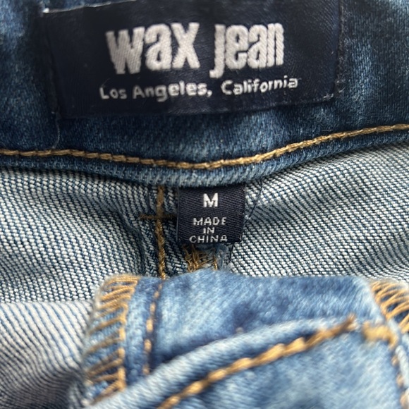 Wax Jeans Distressed Shorts, Size Medium - Picture 4 of 5
